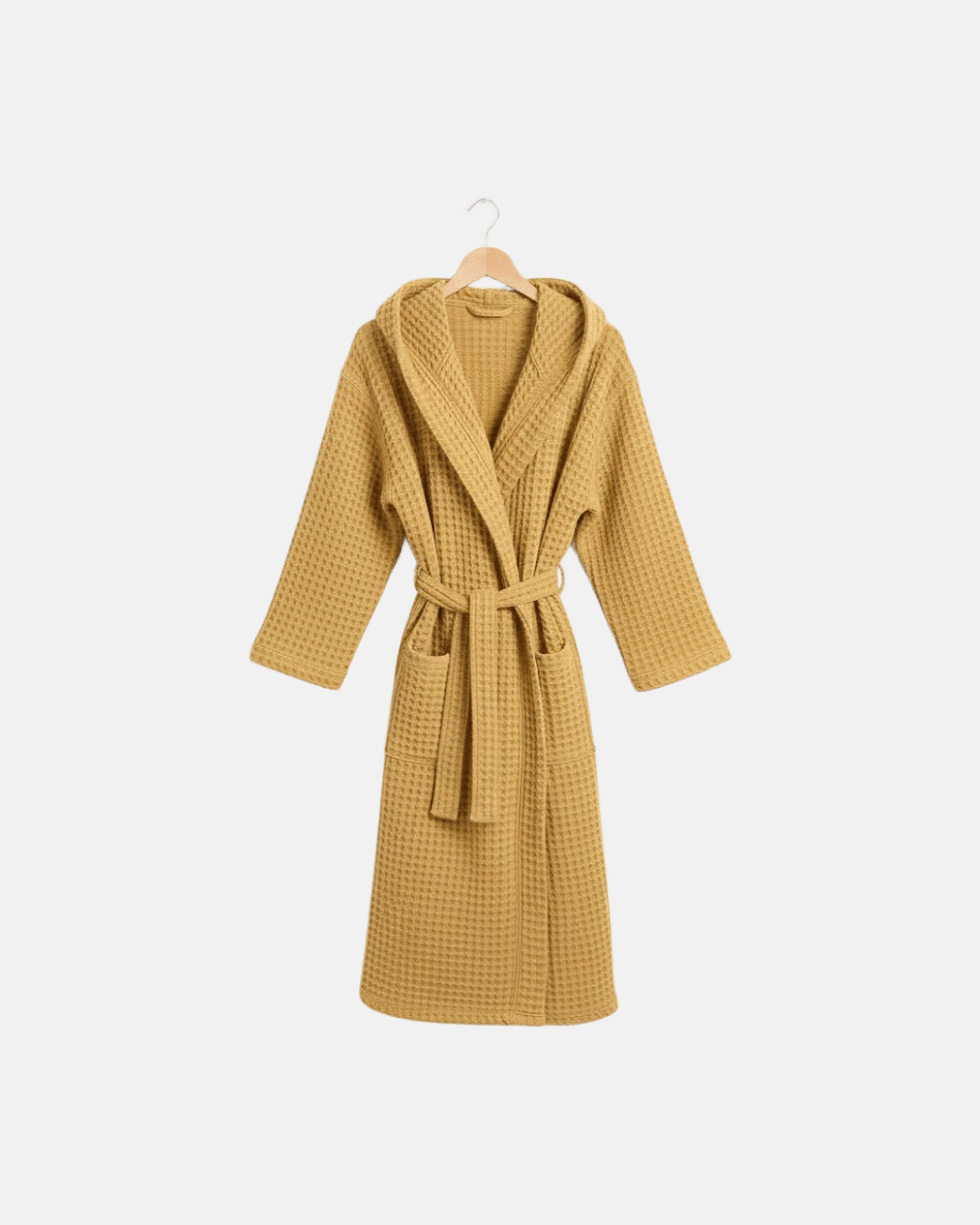 Robe de Chambre Gaufre Jaune Barbès