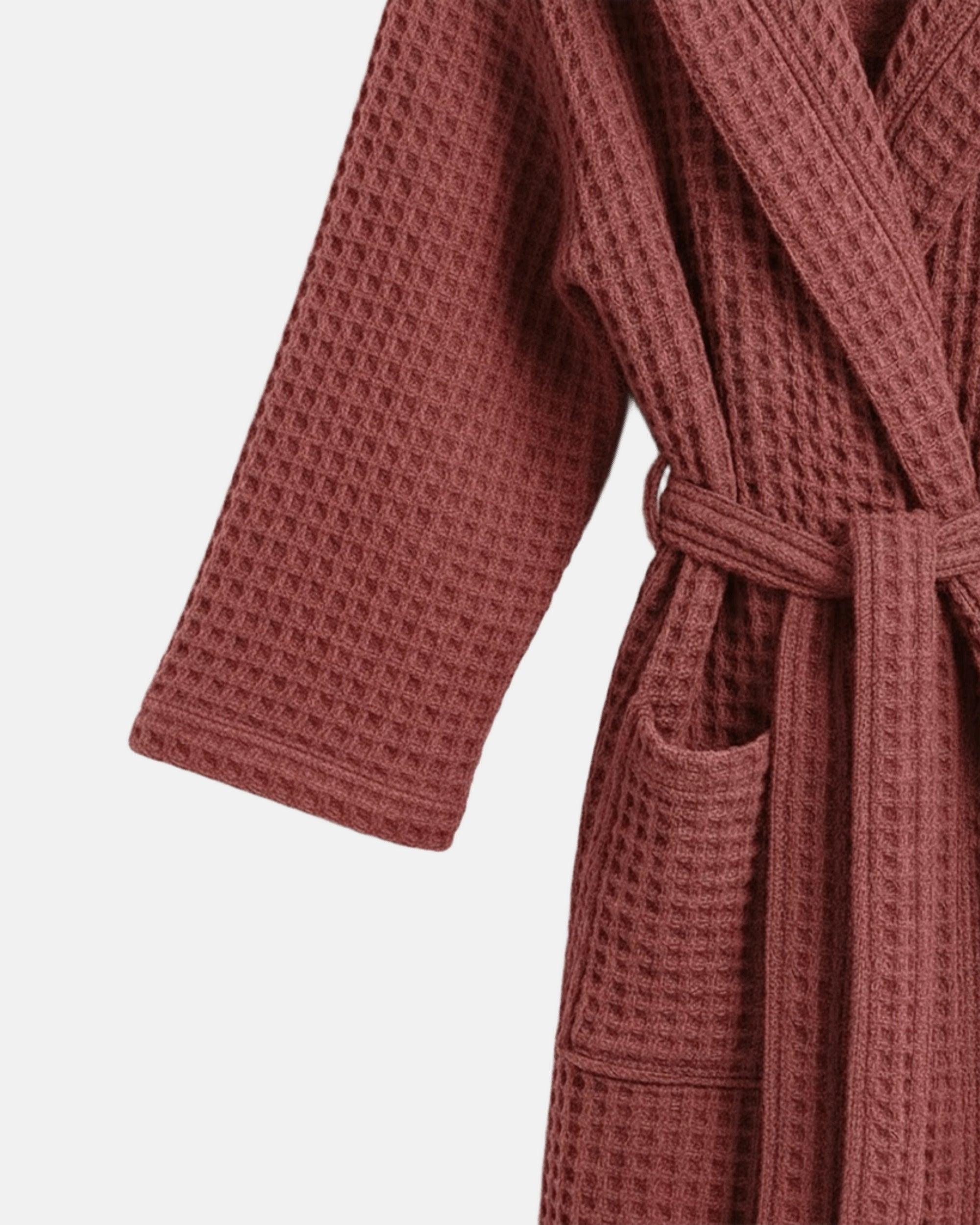 Peignoir Gaufre Brique Sentier