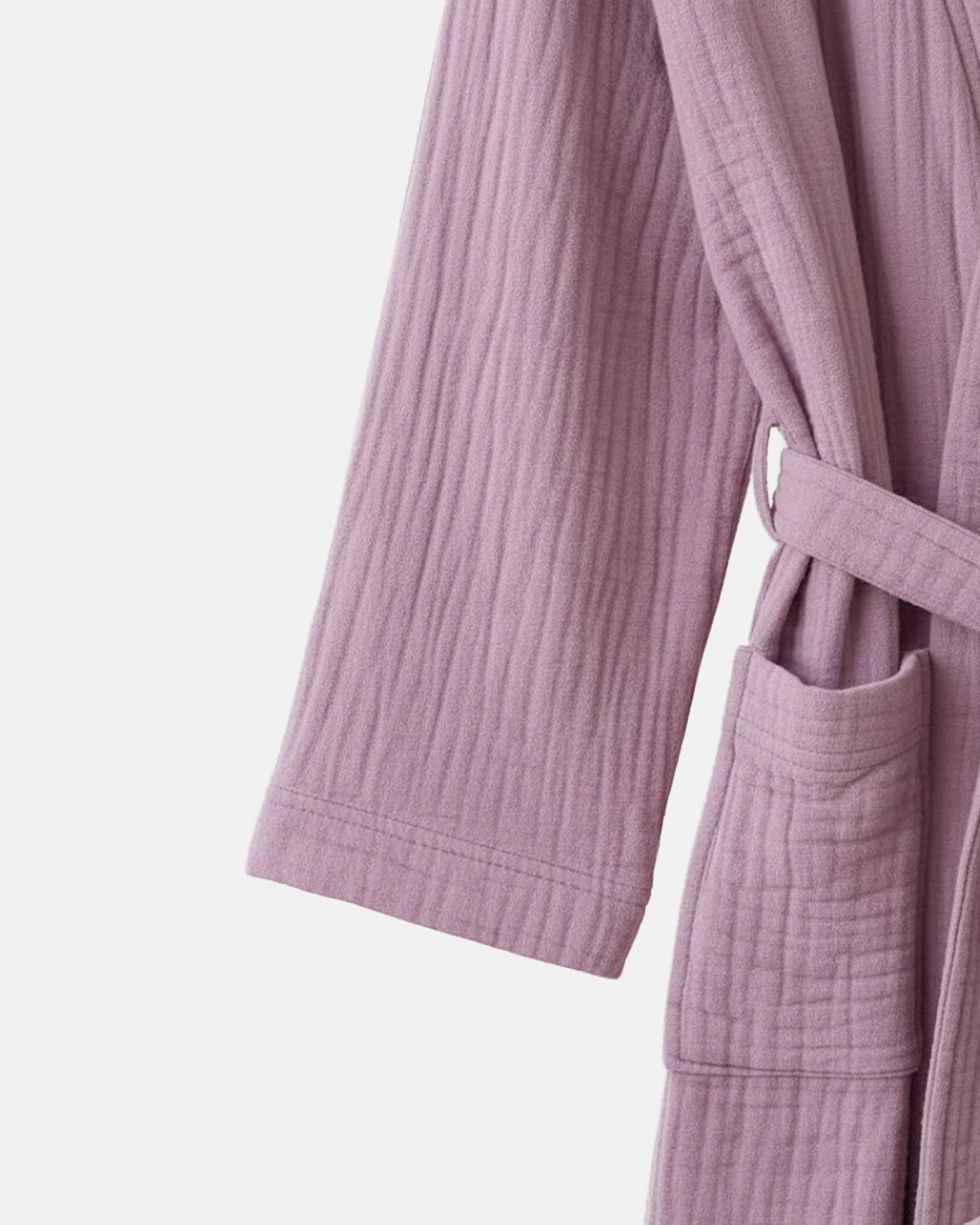 Peignoir Mousseline Lilas Cité