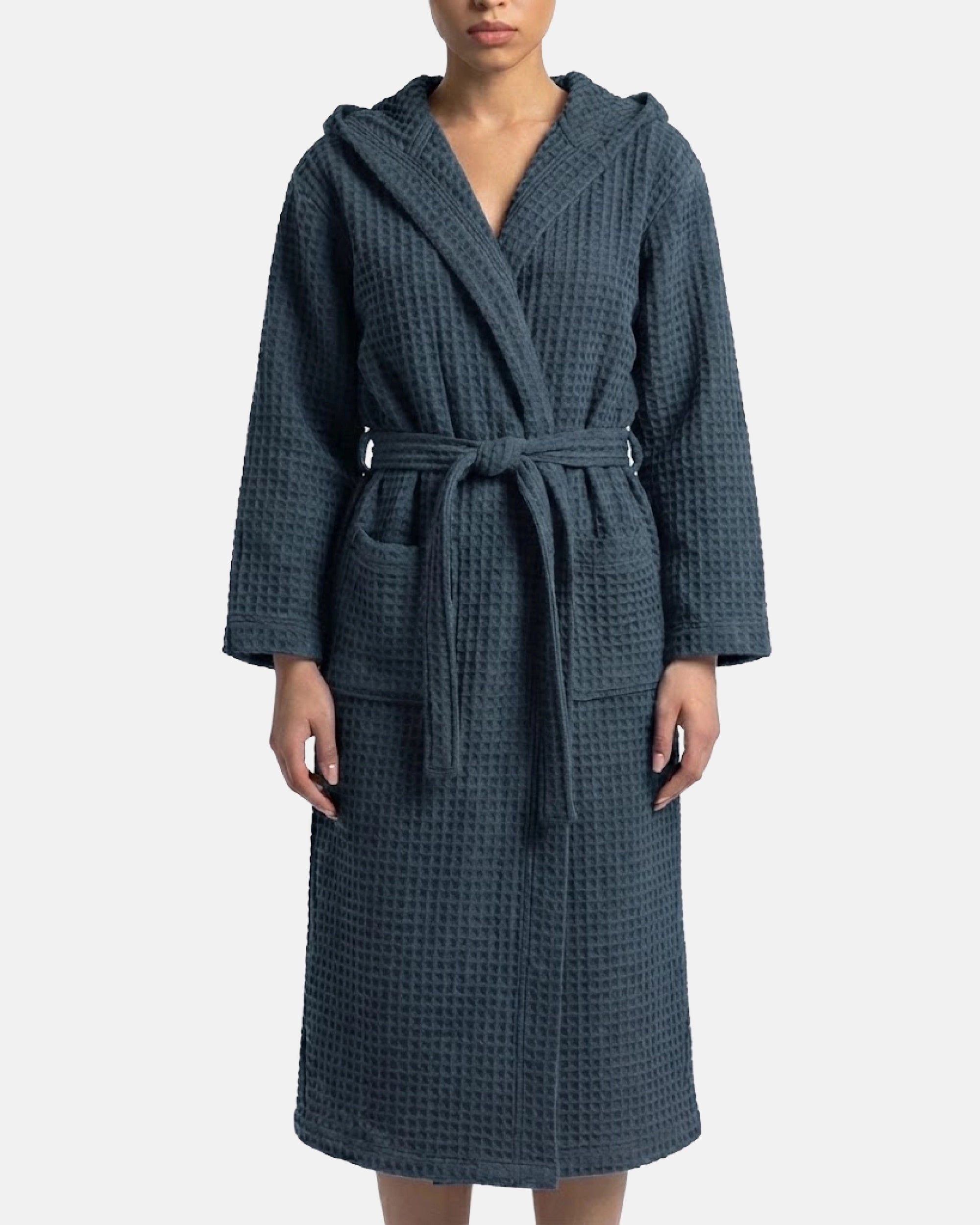 Robe de Chambre Gaufre Gris République